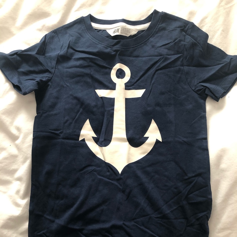 H&M Kids anchor tshirt